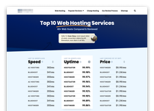 Screenshot of the website